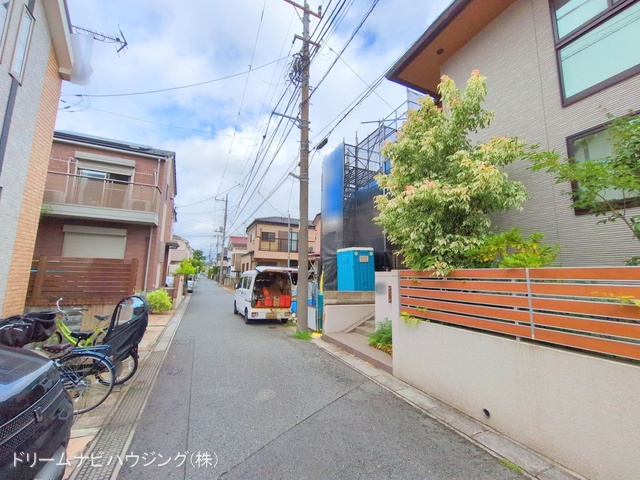 千葉県市川市東菅野4丁目の新築戸建て上棟写真 2025年7月14日撮影