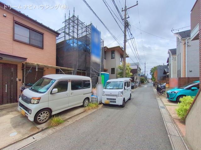 千葉県市川市東菅野4丁目の新築戸建て上棟写真 2025年7月14日撮影