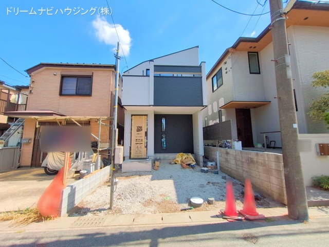 千葉県市川市東菅野4丁目の新築戸建て外構写真 2025年9月2日撮影
