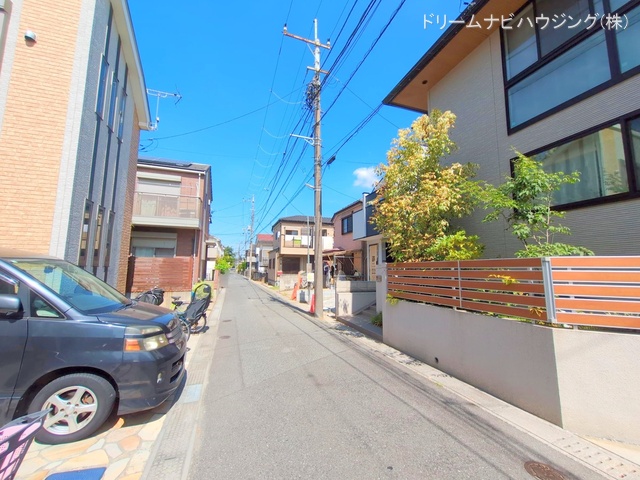 千葉県市川市東菅野4丁目の新築戸建て外構写真 2025年9月2日撮影