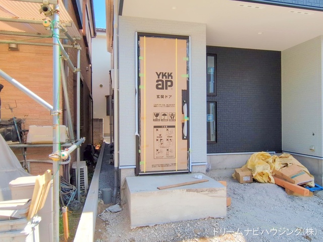 千葉県市川市東菅野4丁目の新築戸建て外構写真 2025年9月2日撮影