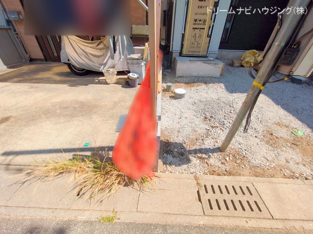 千葉県市川市東菅野4丁目の新築戸建て外構写真 2025年9月2日撮影