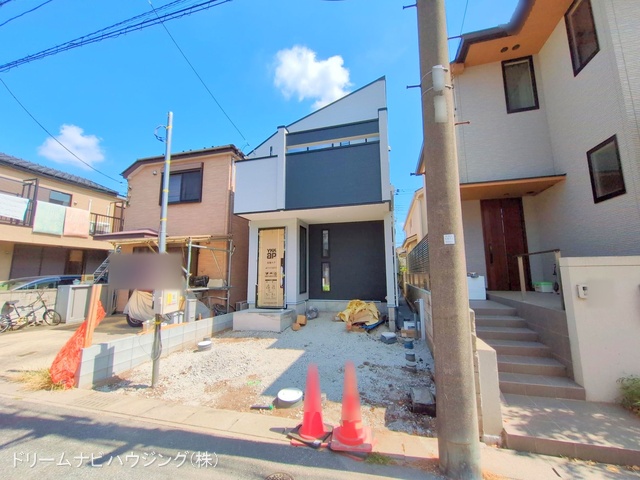 千葉県市川市東菅野4丁目の新築戸建て外構写真 2025年9月2日撮影