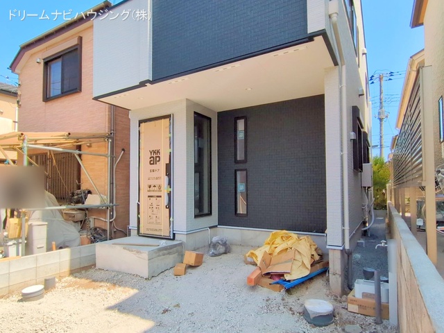 千葉県市川市東菅野4丁目の新築戸建て外構写真 2025年9月2日撮影