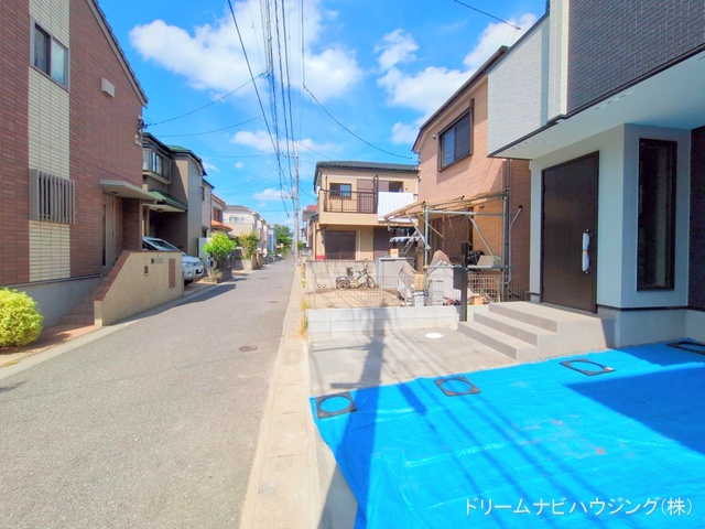 千葉県市川市東菅野4丁目の新築戸建て完成写真 2025年9月23日撮影