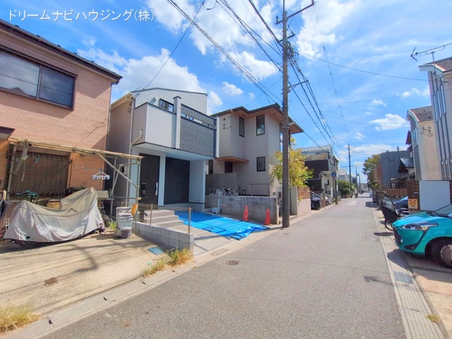 千葉県市川市東菅野4丁目の新築戸建て完成写真 2025年9月23日撮影