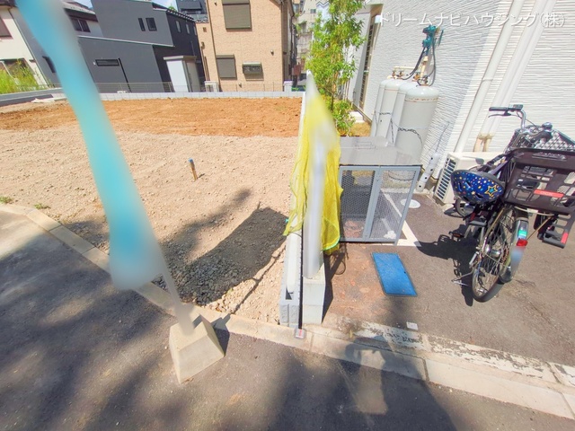 千葉県市川市大野町2丁目の新築戸建て更地・土地写真 2025年7月30日撮影