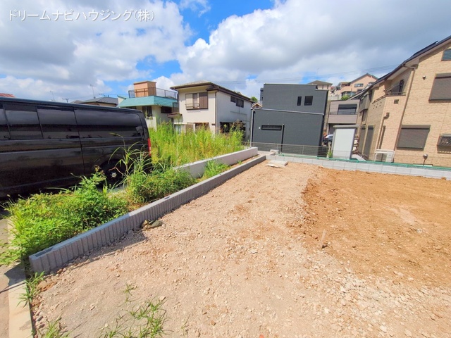 千葉県市川市大野町2丁目の新築戸建て更地・土地写真 2025年7月30日撮影