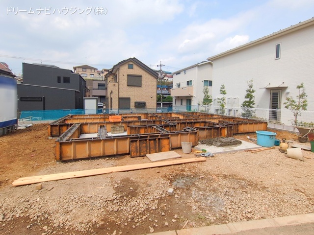 千葉県市川市大野町2丁目の新築戸建て基礎写真 2025年8月21日撮影