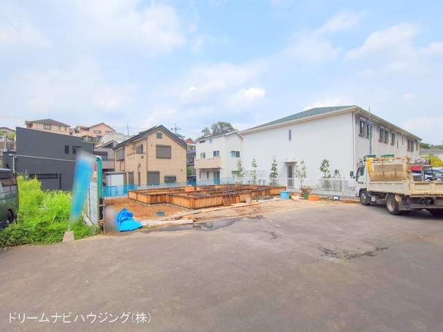 千葉県市川市大野町2丁目の新築戸建て基礎写真 2025年8月21日撮影
