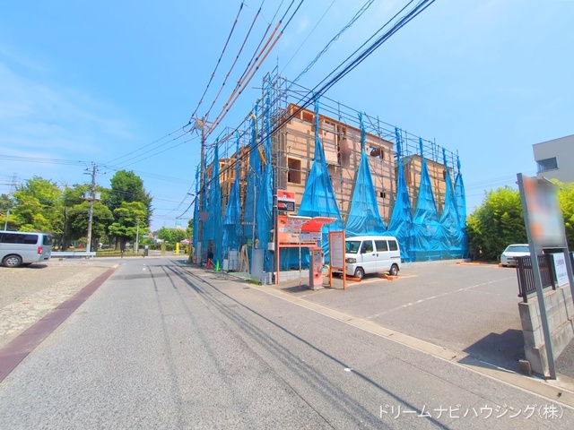 千葉県市川市湊新田2丁目の新築戸建て上棟写真 2025年8月3日撮影