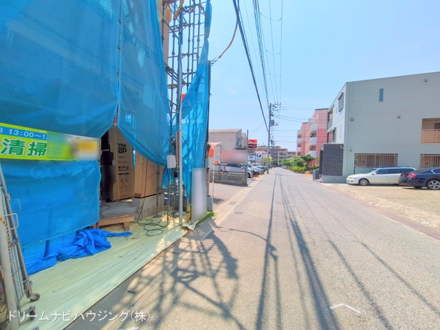 千葉県市川市湊新田2丁目の新築戸建て上棟写真 2025年8月3日撮影