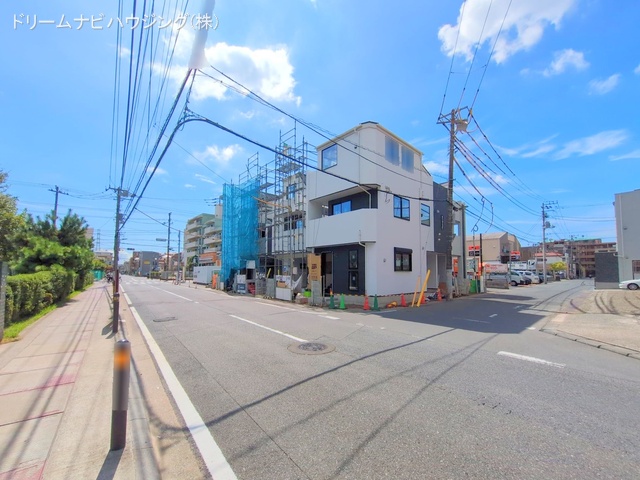 千葉県市川市湊新田2丁目の新築戸建て外構写真 2025年9月10日撮影