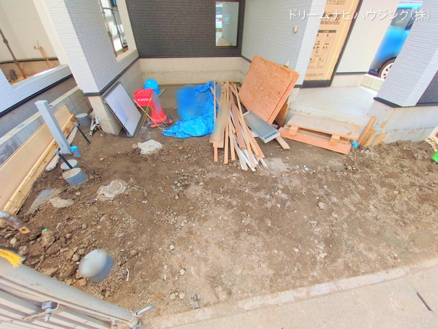 千葉県市川市湊新田2丁目の新築戸建て外構写真 2025年9月10日撮影