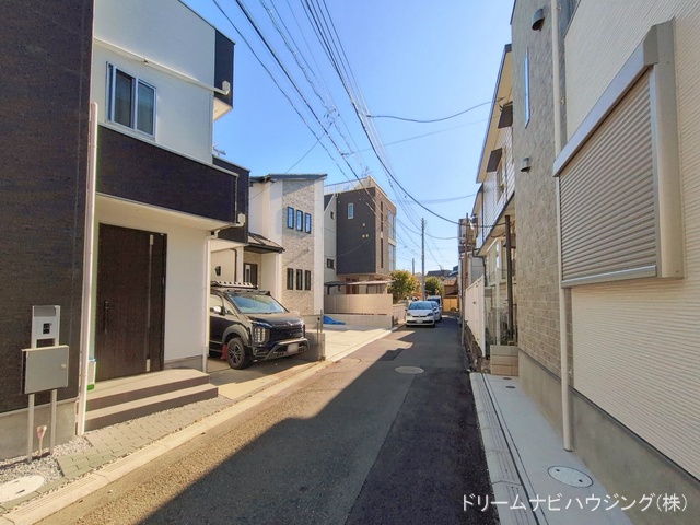 千葉県市川市稲荷木3丁目の新築戸建て完成写真 2026年1月21日撮影