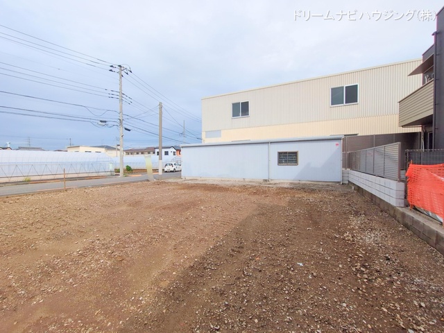 東京都江戸川区鹿骨1丁目の新築戸建て更地・土地写真 2025年9月18日撮影