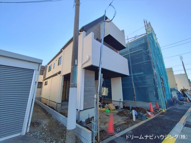 東京都江戸川区鹿骨１丁目の新築戸建て外構写真 2026年1月7日撮影