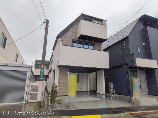 東京都江戸川区鹿骨１丁目の新築戸建て完成写真 2026年2月24日撮影