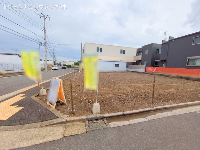 東京都江戸川区鹿骨1丁目の新築戸建て更地・土地写真 2025年9月18日撮影
