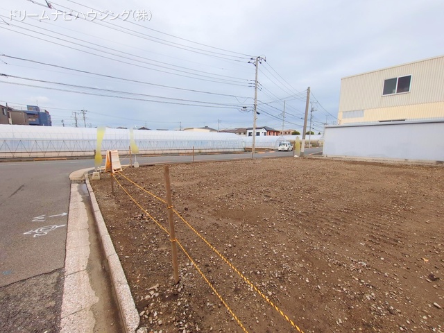東京都江戸川区鹿骨1丁目の新築戸建て更地・土地写真 2025年9月18日撮影