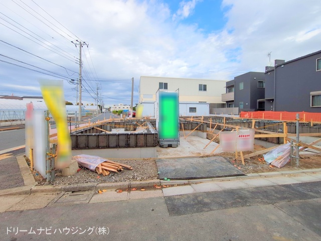 東京都江戸川区鹿骨１丁目の新築戸建て基礎写真 2025年11月17日撮影