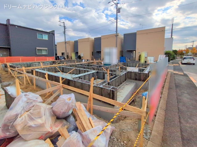 東京都江戸川区鹿骨１丁目の新築戸建て基礎写真 2025年11月17日撮影