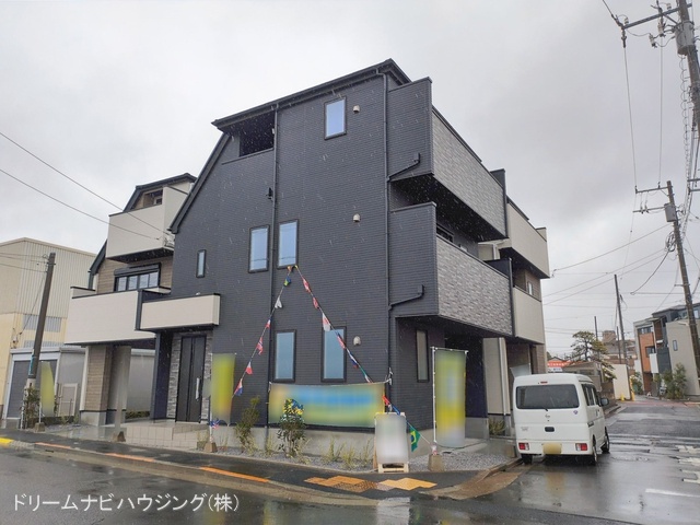 東京都江戸川区鹿骨１丁目の新築戸建て完成写真 2026年2月24日撮影