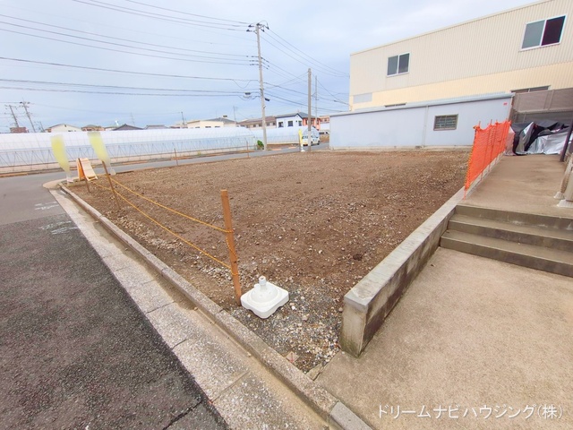 東京都江戸川区鹿骨1丁目の新築戸建て更地・土地写真 2025年9月18日撮影