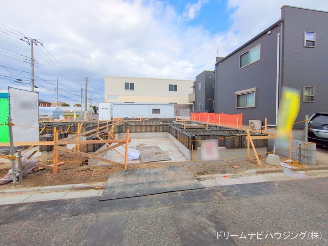 東京都江戸川区鹿骨１丁目の新築戸建て基礎写真 2025年11月17日撮影