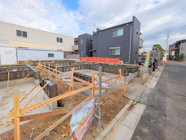 東京都江戸川区鹿骨１丁目の新築戸建て基礎写真 2025年11月17日撮影