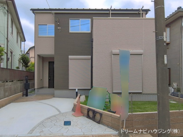 千葉県市川市下貝塚３丁目の新築戸建て完成写真 2026年5月14日撮影