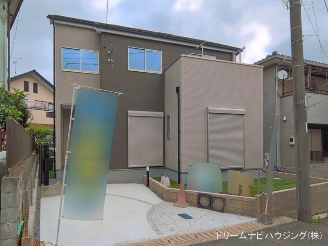 千葉県市川市下貝塚３丁目の新築戸建て完成写真 2026年5月14日撮影