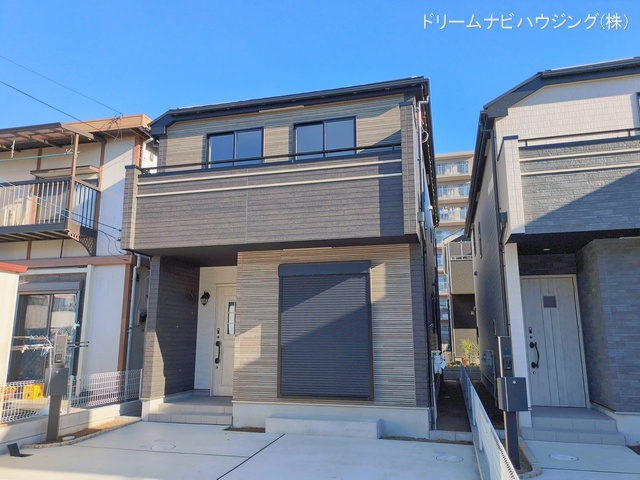 千葉県市川市南大野１丁目の新築戸建て完成写真 2026年1月13日撮影