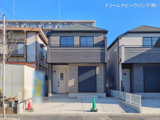 千葉県市川市南大野１丁目の新築戸建て完成写真 2026年1月13日撮影