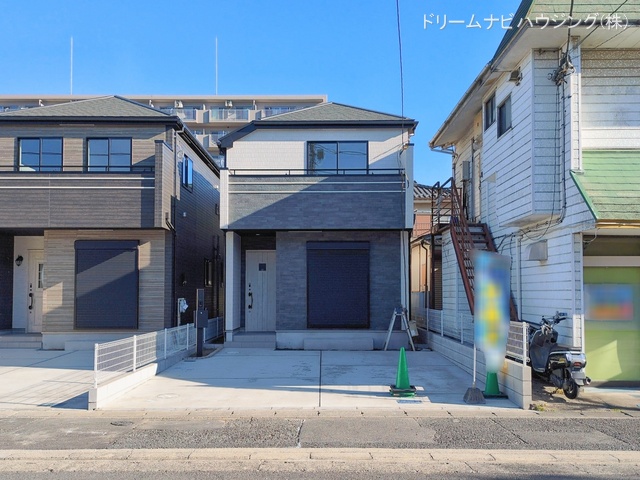 千葉県市川市南大野１丁目の新築戸建て完成写真 2026年1月13日撮影