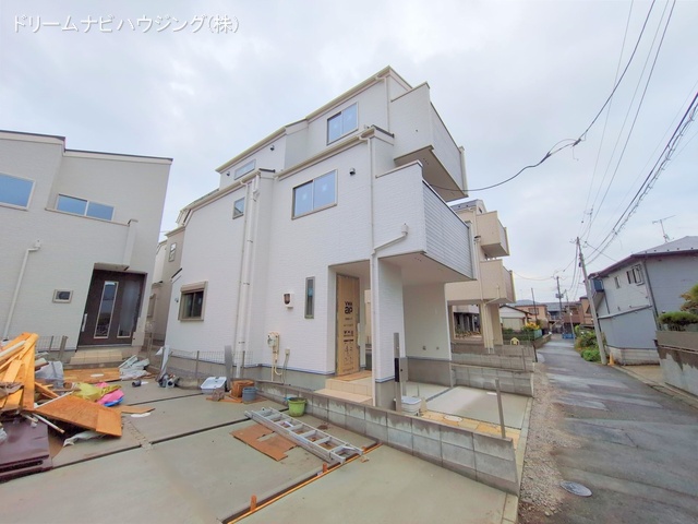 千葉県市川市新井1丁目の新築戸建て完成写真 2025年9月30日撮影