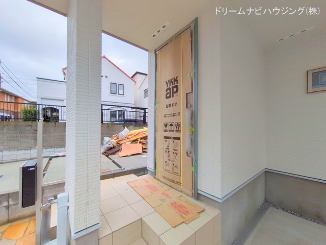 千葉県市川市新井1丁目の新築戸建て完成写真 2025年9月30日撮影