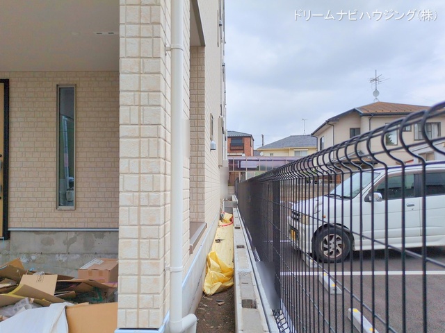 千葉県市川市新井1丁目の新築戸建て外構写真 2025年9月11日撮影