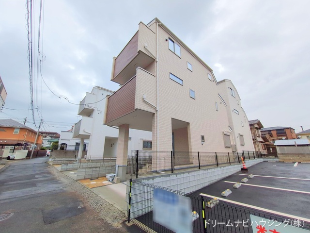 千葉県市川市新井1丁目の新築戸建て完成写真 2025年9月30日撮影