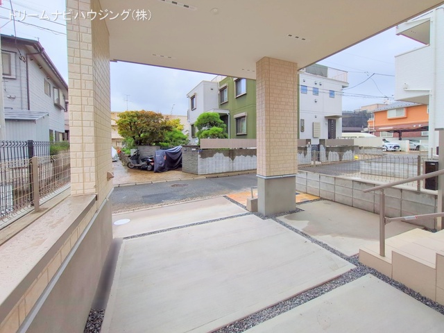 千葉県市川市新井1丁目の新築戸建て完成写真 2025年9月30日撮影