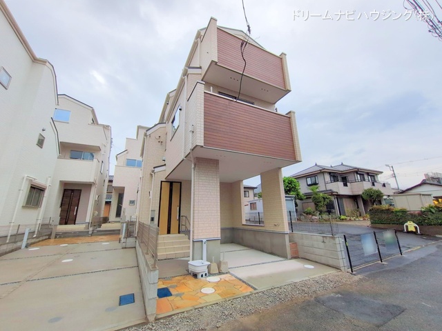 千葉県市川市新井1丁目の新築戸建て完成写真 2025年9月30日撮影