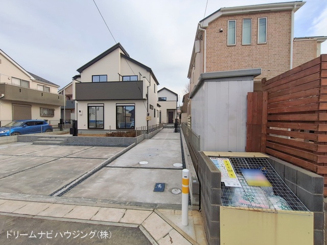 千葉県市川市柏井町３丁目の新築戸建て完成写真 2026年1月4日撮影