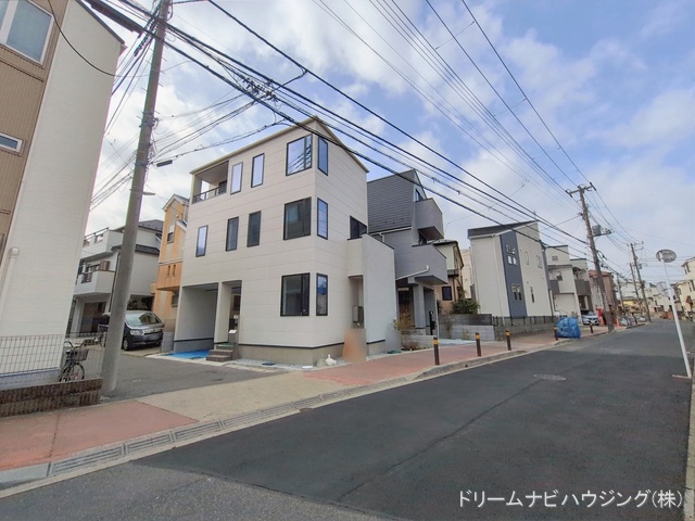 千葉県市川市香取１丁目の新築戸建て完成写真 2026年2月23日撮影