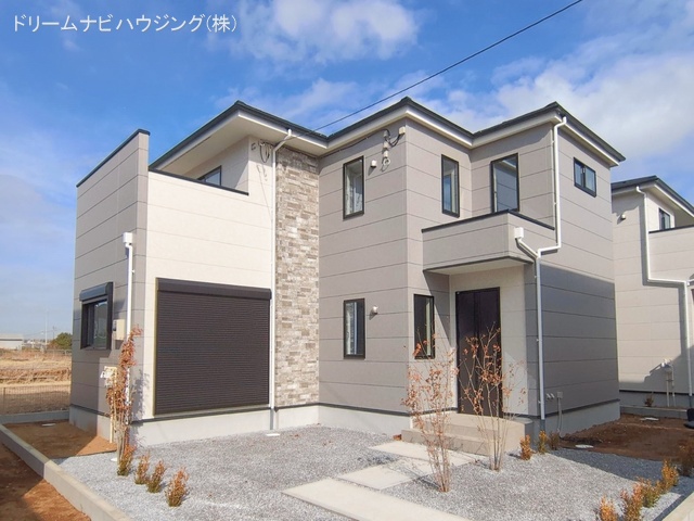 千葉県市川市北方町４丁目の新築戸建て完成写真 2026年2月9日撮影