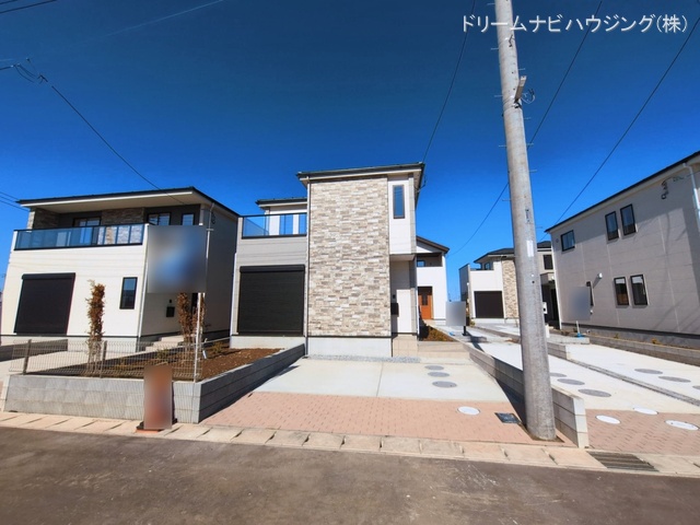 千葉県市川市北方町４丁目の新築戸建て完成写真 2026年3月4日撮影