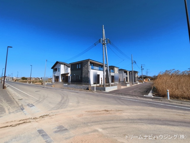 千葉県市川市北方町４丁目の新築戸建て完成写真 2026年3月4日撮影