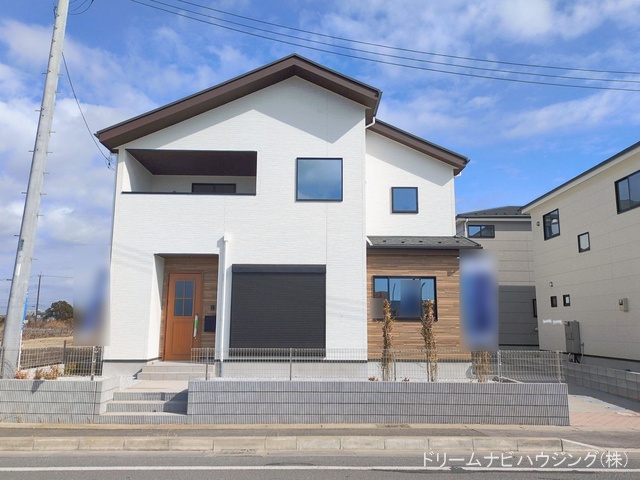 千葉県市川市北方町４丁目の新築戸建て完成写真 2026年2月9日撮影