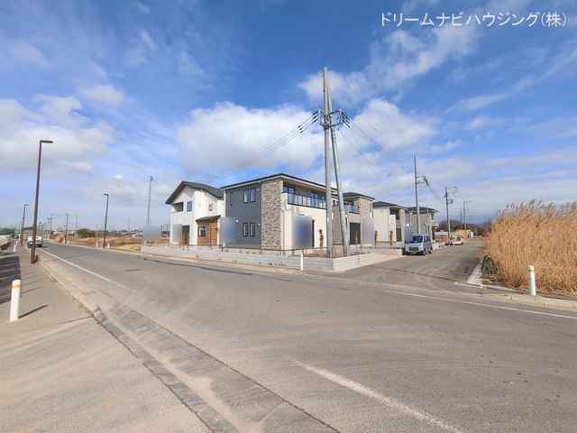千葉県市川市北方町４丁目の新築戸建て完成写真 2026年2月9日撮影