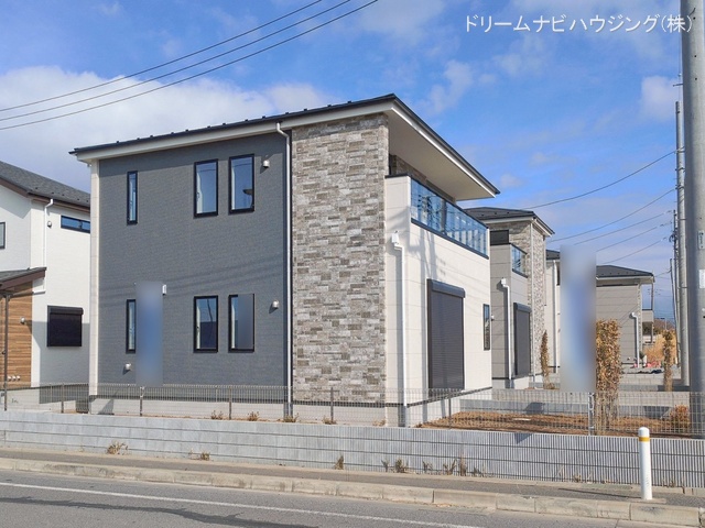 千葉県市川市北方町４丁目の新築戸建て完成写真 2026年2月9日撮影