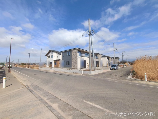 千葉県市川市北方町４丁目の新築戸建て完成写真 2026年2月9日撮影